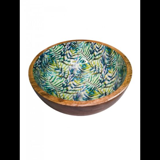 Croci Steel Bowls Mango Tazon - Купа за храна и вода за домашни любимци ,изработена от манго дърво 460 мл.